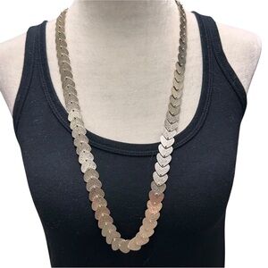 Vintage Goldtone  Heart Necklace